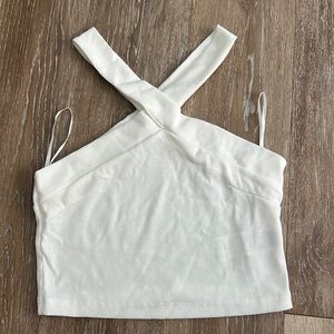 SHEIN White Cropped Top